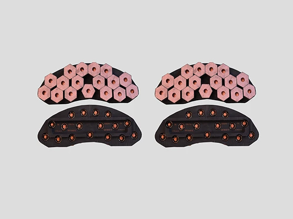 Dovetail Universal Powder Metallurgy Brake Pads for 200-250 km/h EMUs